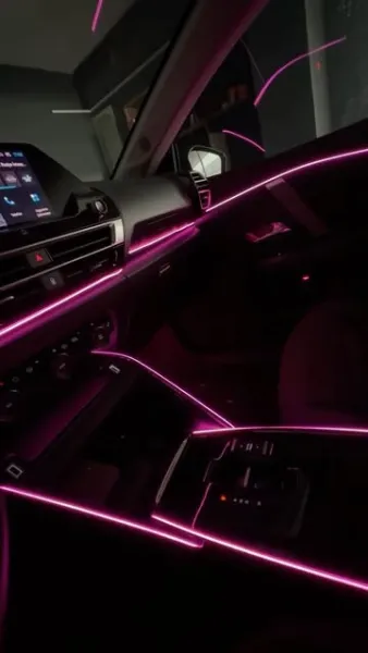 Pembe ambiyans hatları